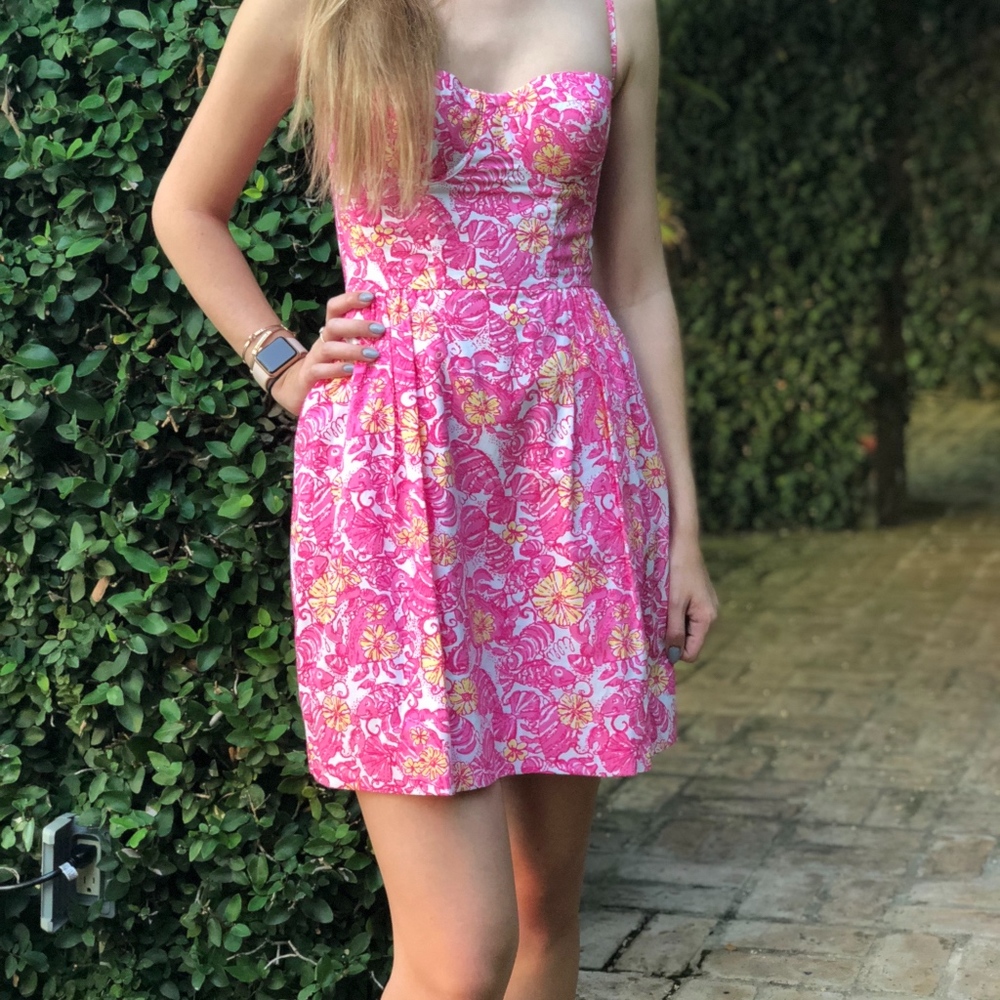 Lilly Pulitzer Georgie Dress in Chum Bucket